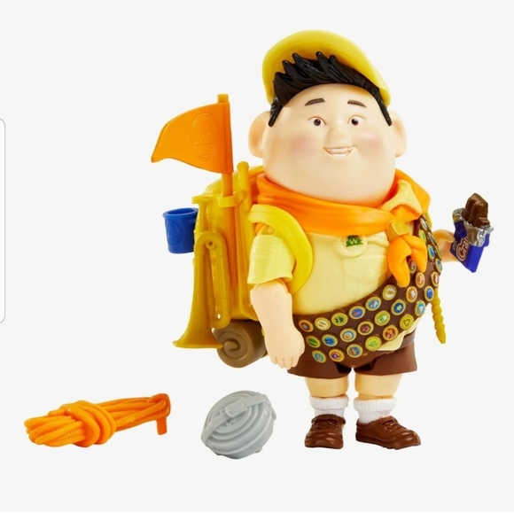 Disney Pixar Featured Favorites Russell Up Movie Figure by Mattel - Picture 5 of 13